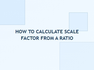 A Practical Guide to Calculating the Scale Factor